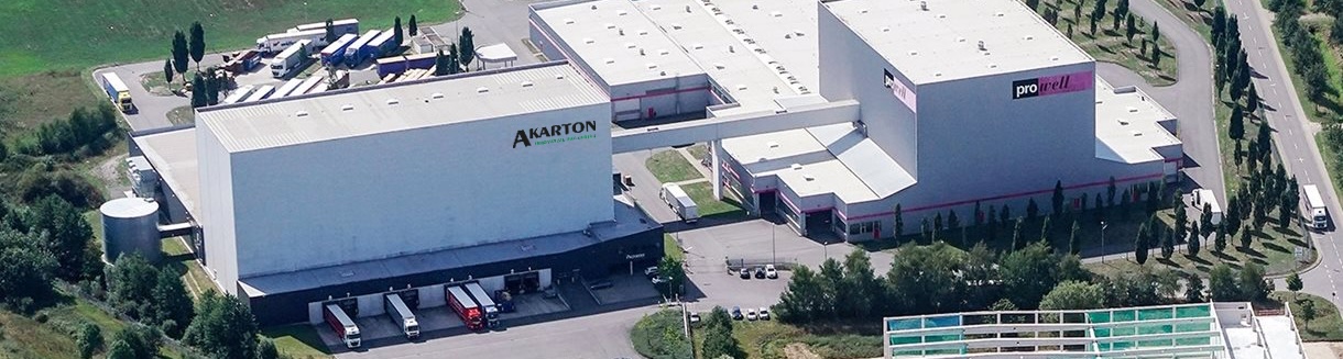 Moderne productielijnen Akarton Schüttorf, hoge capaciteit golfkarton